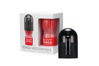 Набор Tenga Vacuum Max: мастурбатор и устройство для создания вакуума