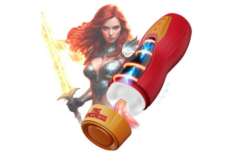 Интерактивный мастурбатор Solara с нагревом, вибрацией и поступательными движениями