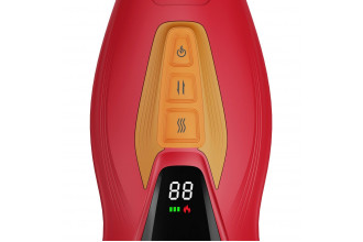Интерактивный мастурбатор Solara с нагревом, вибрацией и поступательными движениями