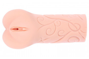 Мастурбатор-вагина Tattoo с двойным слоем материала