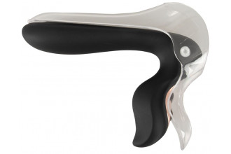 Вагинальный расширитель Vibrating Speculum с вибрацией и подсветкой