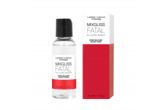 Силиконовый флюид с ароматом розы Mixgliss Fatal Velvet Rose - 50 мл.