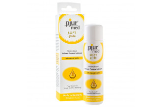 Силиконовый лубрикант с жожоба pjur MED Soft glide - 100 мл.