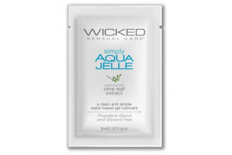 Гель-лубрикант Simply Aqua Jelle - 3 мл.