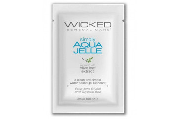 Гель-лубрикант Simply Aqua Jelle - 3 мл.