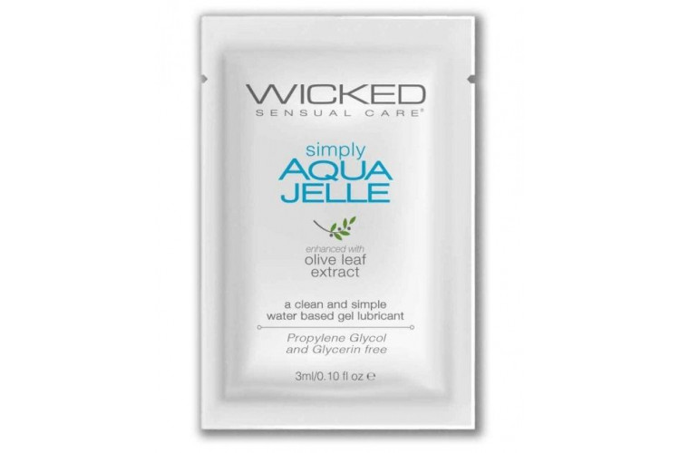 Гель-лубрикант Simply Aqua Jelle - 3 мл.