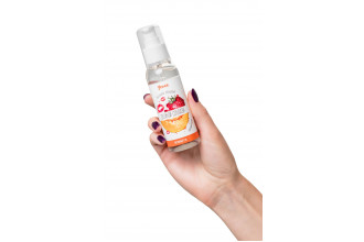 Съедобная гель-смазка Yovee «Двойной соблазн» с Д-пантенолом и вкусом клубники и дыни - 100 мл.