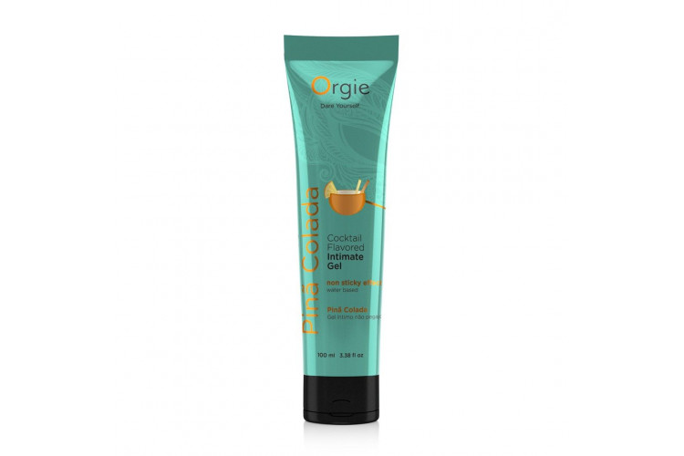 Съедобный интимный гель Orgie Lube Tube Cocktail Pina Colada - 100 мл.