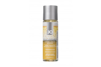 Лубрикант на водной основе JO H2O Champagne Flavored Lubricant с ароматом шампанского - 60 мл.