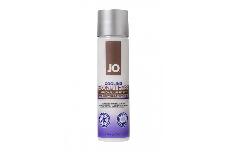 Водно-масляный лубрикант с охлаждающим эффектом JO Silicon free Hybrid Lubricant COOLING - 120 мл.