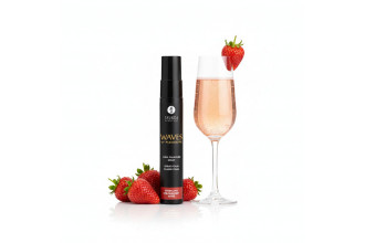 Оральный спрей Waves of Pleasure с ароматом клубники и шампанского - 20 мл. Оральный спрей Waves of Pleasure с ароматом клубники и шампанского - 20 мл.