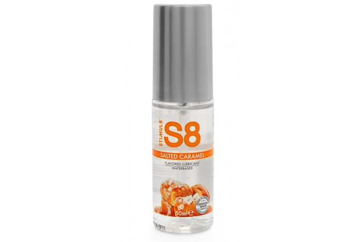Лубрикант S8 Flavored Lube со вкусом солёной карамели - 50 мл.