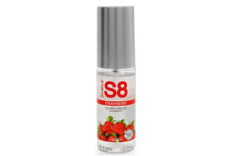Лубрикант S8 Flavored Lube со вкусом клубники - 50 мл.