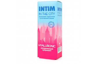 Увлажняющий лубрикант на водной основе Intim in the city Hyaluronic - 60 гр.