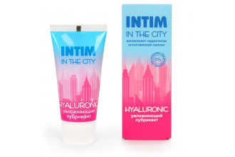 Увлажняющий лубрикант на водной основе Intim in the city Hyaluronic - 60 гр.