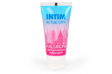 Увлажняющий лубрикант на водной основе Intim in the city Hyaluronic - 60 гр.