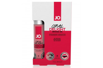 Клубничный лубрикант для оральных ласк Oral Delight Strawberry Sensation - 30 мл.