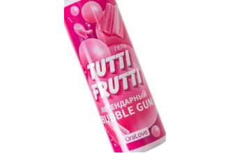 Интимный гель на водной основе Tutti-Frutti Bubble Gum - 30 гр.