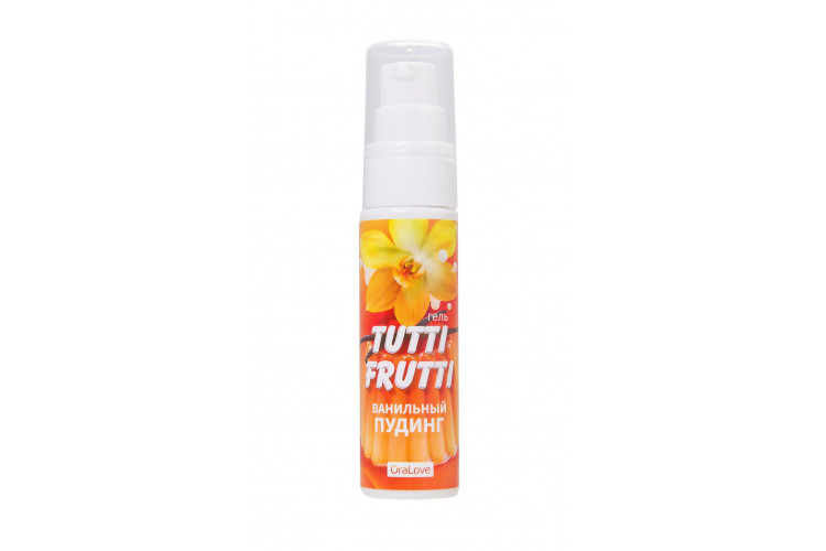 Интимный гель на водной основе Tutti-Frutti «Ванильный пудинг» - 30 гр.