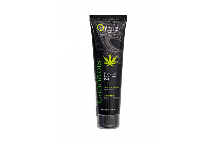 Интимный гель на водной основе Orgie Lube Tube Cannabis - 100 мл.