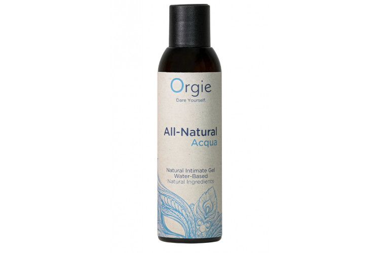 Интимный гель на водной основе Orgie All-Natural Acqua - 150 мл.