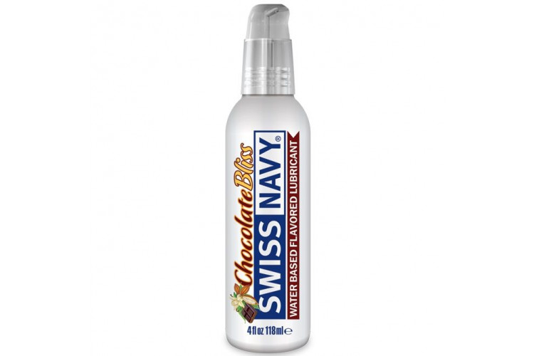 Лубрикант с ароматом шоколада Swiss Navy Chocolate Bliss Lube - 118 мл.