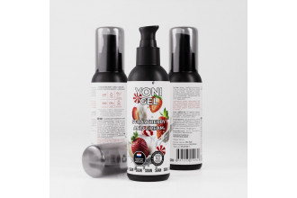 Лубрикант для орального секса SGAN со вкусом клубники со сливками - 100 мл.