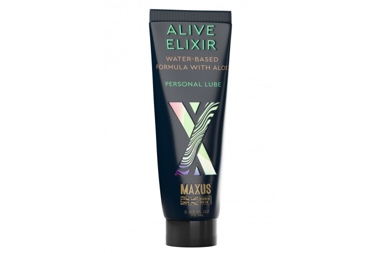 Интимный гель на водной основе MAXUS Alive Elixir - 75 мл.