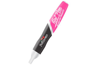 Ручка для рисования на теле Hot Pen со вкусом клубники и шампанского