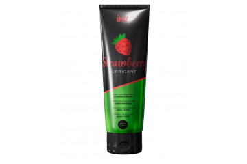 Смазка на водной основе с ароматом клубники Strawberry Lubricant - 100 мл.