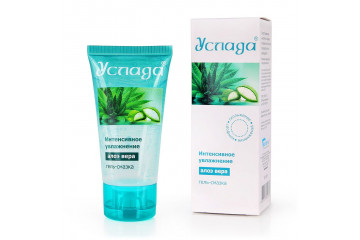 Гель-лубрикант на водной основе «Услада» с алое вера - 60 гр.