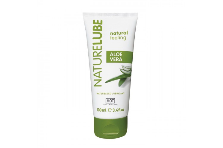 Лубрикант на водной основе NatureLube с алоэ вера - 100 мл.
