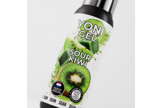 Лубрикант для орального секса SGAN со вкусом кислого киви - 100 мл.