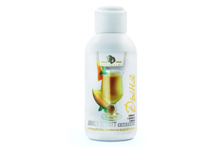 Интимный гель на водной основе JUICY FRUIT с ароматом дыни - 100 мл.