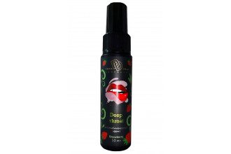 Спрей для горла Deep Throat с десенсибилизирующим эффектом и вкусом клубники - 50 мл.