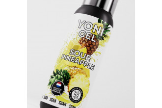 Лубрикант для орального секса SGAN со вкусом кислого ананаса - 100 мл.