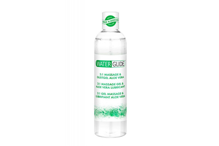 Гель-смазка 2-в-1 MASSAGE & LUBRICANT ALOE VERA - 300 мл.