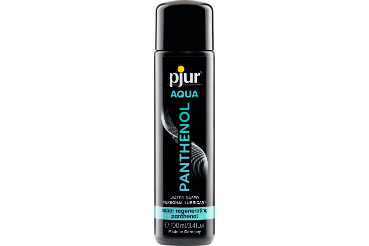 Лубрикант на водной основе с пантенолом pjur AQUA Panthenol - 100 мл.