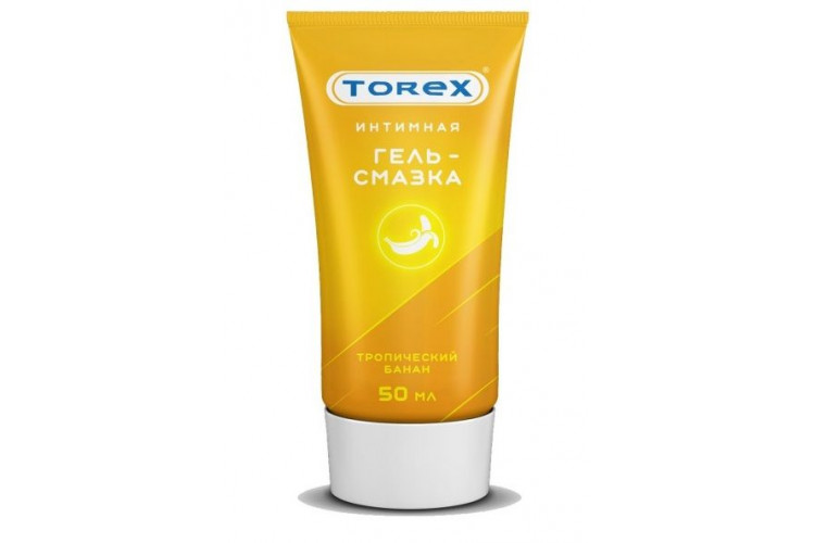 Смазка на водной основе TOREX Тропический банан - 50 мл.