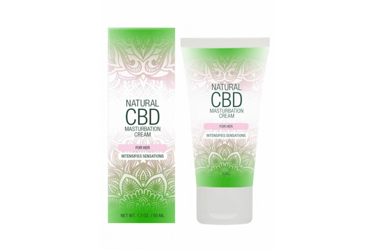 Крем для мастурбации для женщин Natural CBD Masturbation Cream For Her - 50 мл. Крем для мастурбации для женщин Natural CBD Masturbation Cream For Her - 50 мл.