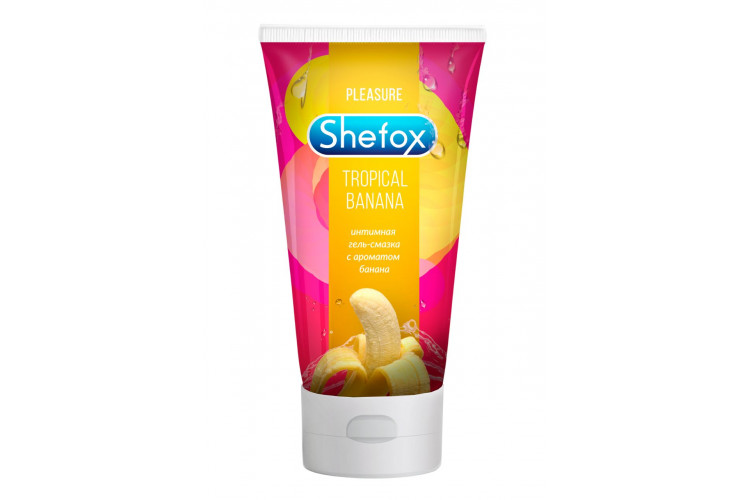 Интимная гель-смазка Shefox «Тропический банан» - 50 мл.