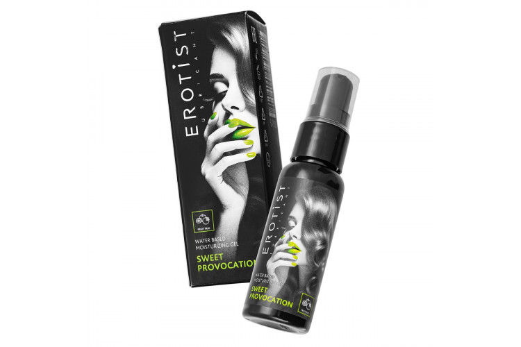Съедобный гель Erotist Sweet Provocation Fruit Trio со вкусом киви, граната и яблока - 30 мл.