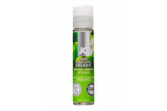 Смазка с ароматом яблока JO Flavored Green Apple H2O - 30 мл.