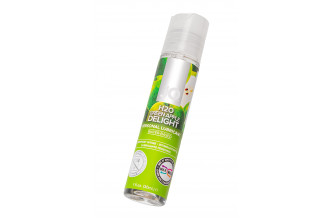 Смазка с ароматом яблока JO Flavored Green Apple H2O - 30 мл.
