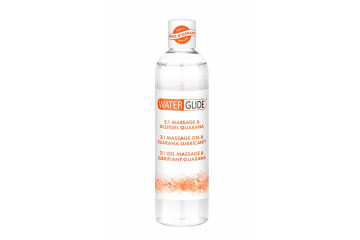 Гель-смазка 2-в-1 MASSAGE & LUBRICANT GUARANA - 300 мл.
