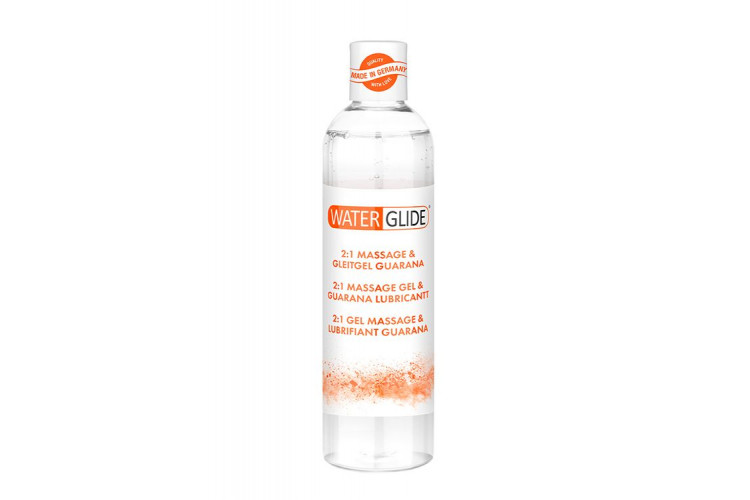 Гель-смазка 2-в-1 MASSAGE & LUBRICANT GUARANA - 300 мл.