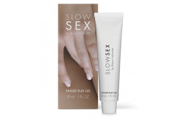 Гель для мастурбации с ароматом кокоса Slow Sex Finger Play Gel - 30 мл.