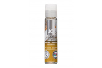 Ароматизированный лубрикант на водной основе JO Flavored Vanilla H2O - 30 мл.