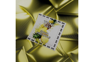 Саше лубриканта для орального секса SGAN со вкусом кислого ананаса - 5 мл.