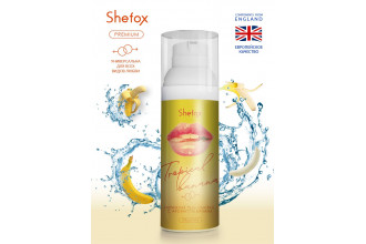 Интимная гель-смазка Shefox Premium «Тропический банан» - 50 мл.